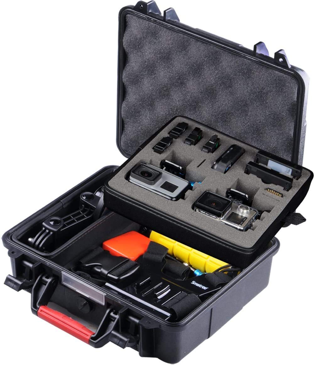 Custodia Galleggiante Per GoPro Hero 9-13 - Galleggiante Arancione, Per Snorkeling E Sport Acquatici, Anti-Affondamento - Foto 3