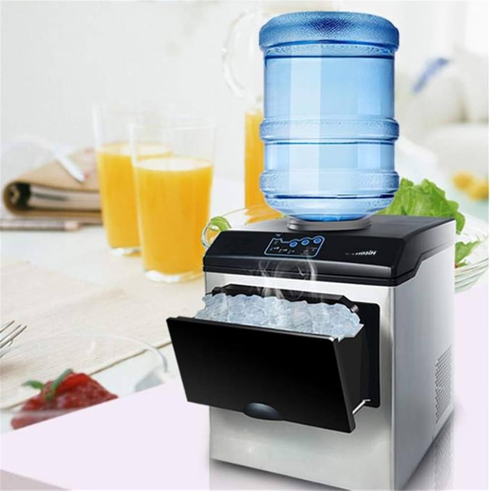 製氷機 Amazon.co.jp: 全自動製氷機、110V ポータブル家庭用商用