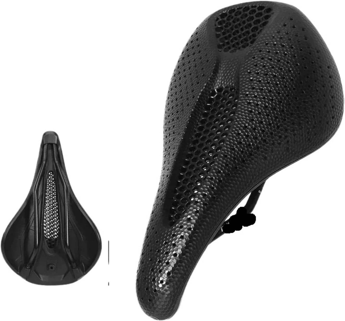 BUCKLOS 3D Printed Racing Bike Fit for Seat Cushion Carbon Bike Saddle Nylon Saddle 3D Road Mountain Bike Fit for Seat Triathlon Cushion