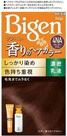 Amazon ビゲン 香りのヘアカラー 乳液 ４ｎａ ナチュラリーブラウン 27個セット ビゲン 白髪染め 通販