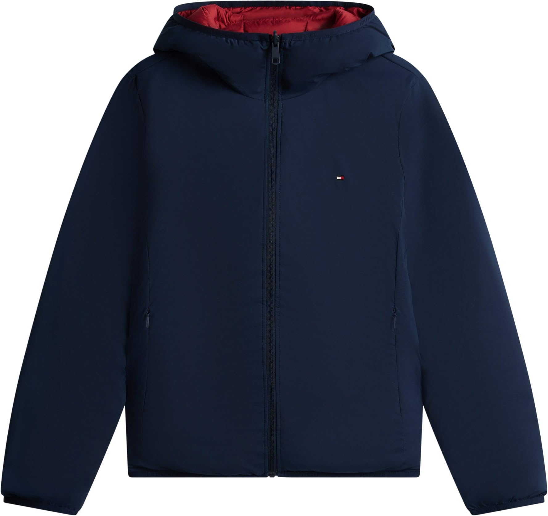 Tommy Hilfiger Stretch Nylon Lw Down Rev Jacket Ww0ww47754 Doudoune Femme (lot de 1)