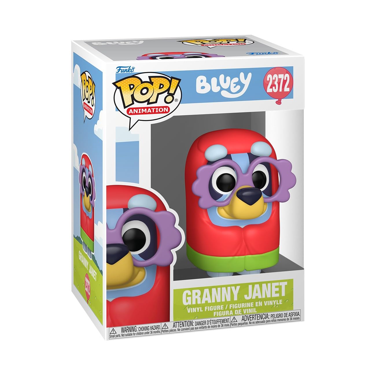 Funko POP! Animation: Bluey - Bluey (Granny Janet) - Collectable Vinyl Figure - Gift Idea - Official Merchandise - Toys For Kids & Adults - Model Figure for Collectors and Display