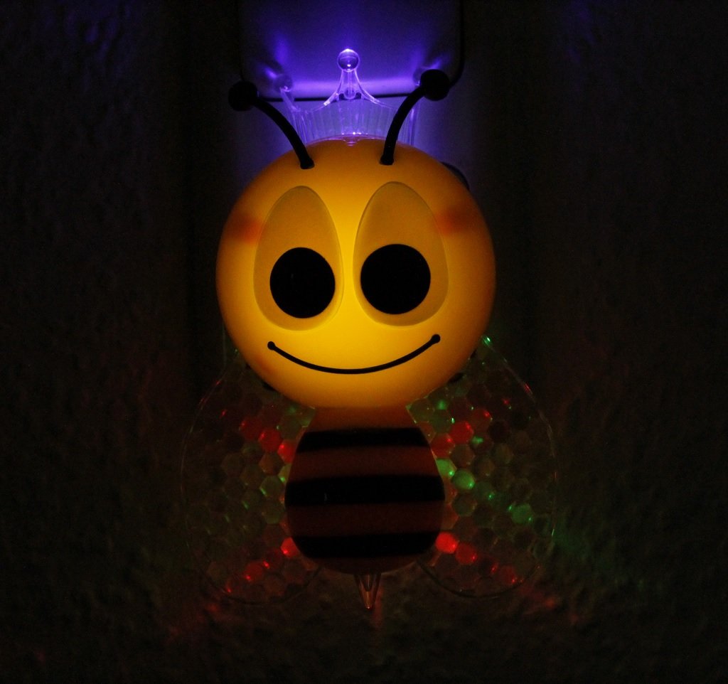 Lampe De Chevet -Veilleuse LED -Chargement USB -Lumière Chaude Et 256 Couleurs RVB Changeantes -Lumière D'ambiance Avec - Maison