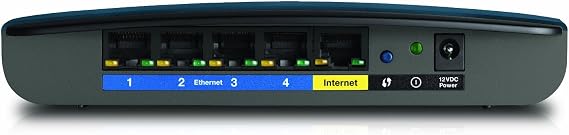Linksys N600+ Wi-Fi Wireless Dual-Band+ Router with Gigabit Ports, Smart Wi-Fi App Enabled to Control Your Network from Anywhere (EA2700)