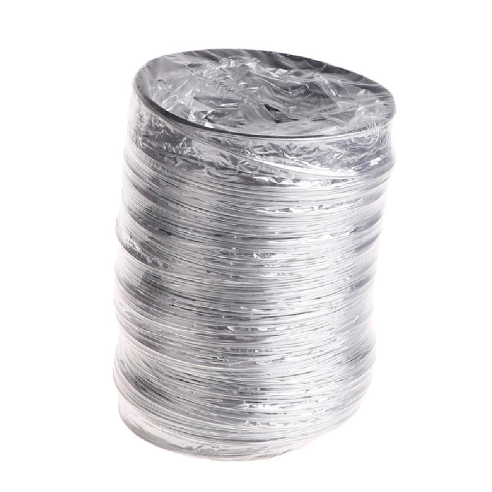 Aluminum Foil Hose Inner Diameter 80mm Flexible 3/6 Meter Pipe Ventilation Ducting Vent Hose Dryer Hood Exhaust Duct Inner Diameter 80mm Aluminum Foil Hose Ducting Flexible 2/3/6 Meter Pipe Air Hood