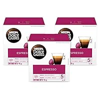 Vista 1 de Nescafé Dolce Gusto de cápsulas de café, mezclas de especialidad, 16 unidades (paquete de 3)