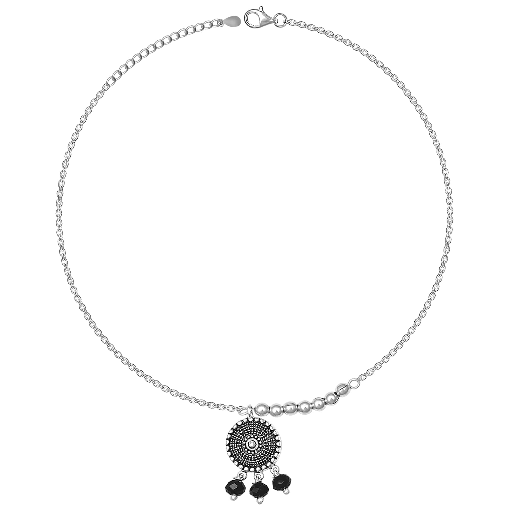 GIVA 925 Silver Oxidised Silver Black Dream Catcher Anklet, (Single) Gifts for Girlfriend, Gifts for Women & Girls| With Certificate of Authenticity and 925 Stamp | 6 Month Warranty* (B09WHS4PKC) Amazon Price History, Amazon Price Tracker