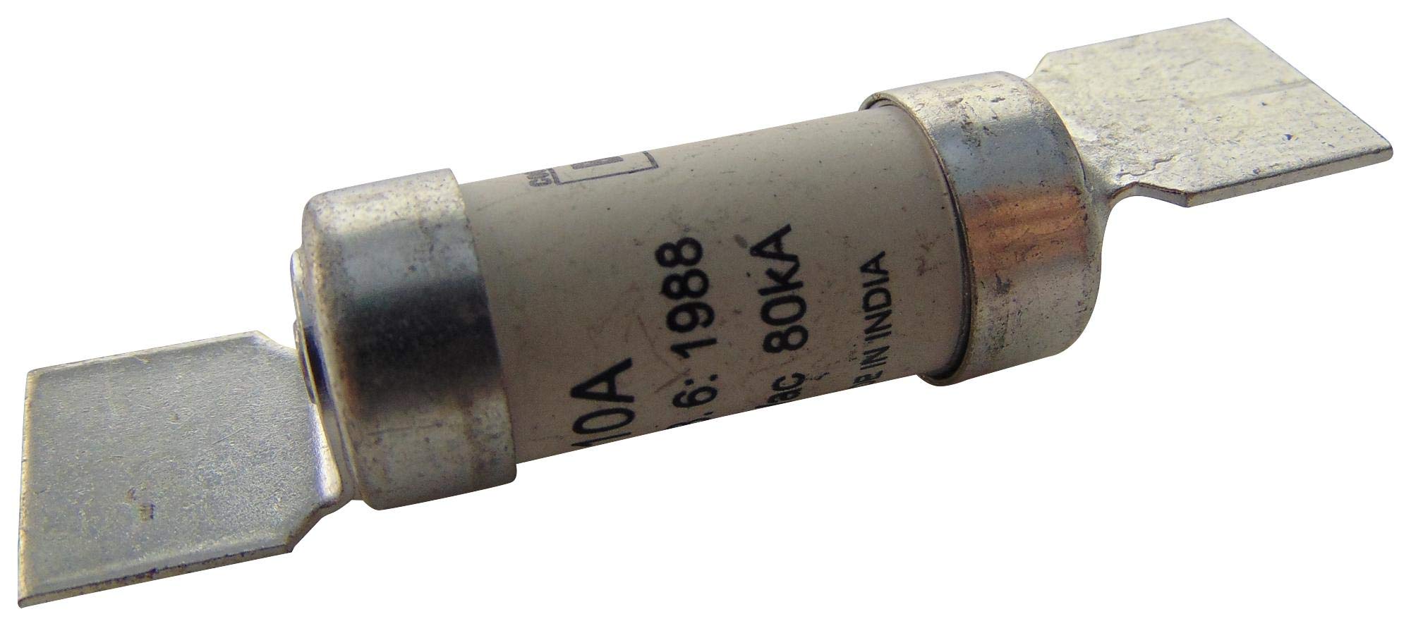 Hq Tec Fuse, Hrc Nsd 10A, Fuse Current 10A, Hrc Fuse Case Style Blade Tag, Product Range Nsd Series, Voltage Rating Vac 550Vac, Body Diameter 13.8Mm, Hrc Fuses