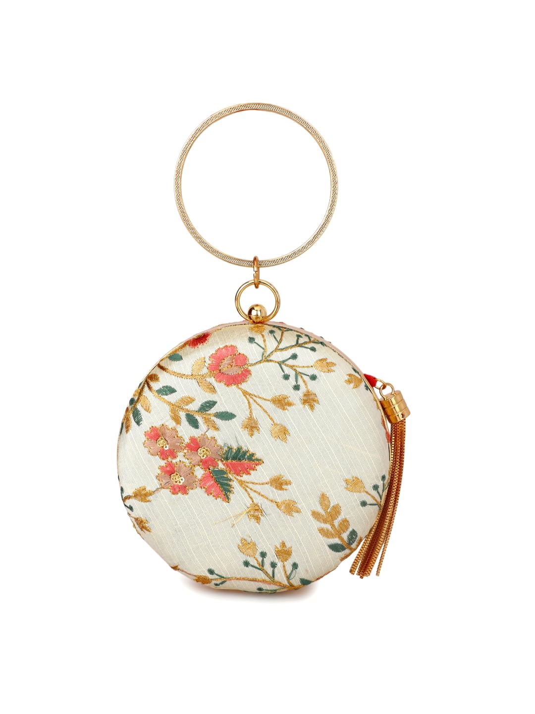Handicraft Hand Embroidered Box Clutch Bag Purse for Bridal, Casual, Wedding Bag for Women & Girls-image-23