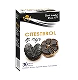 ✅ El ajo negro AGB10+ con propiedades antioxidantes y cardioprotectoras. En los estudios in vivo de ABG10+ decreció un 22 % los LDL (colesterol malo), los niveles de trigliceridos un 24% y los de HDL (colesterol bueno) aumentan un 46%. Es más estable, se digiere mejor y contiene 10 veces más moléculas antioxidantes que el ajo fresco.