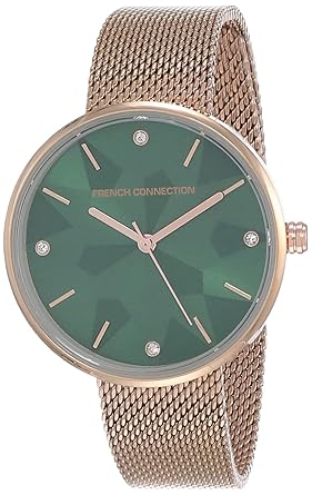French Connection Analog Green Dial Women's Watch-FCN00015C