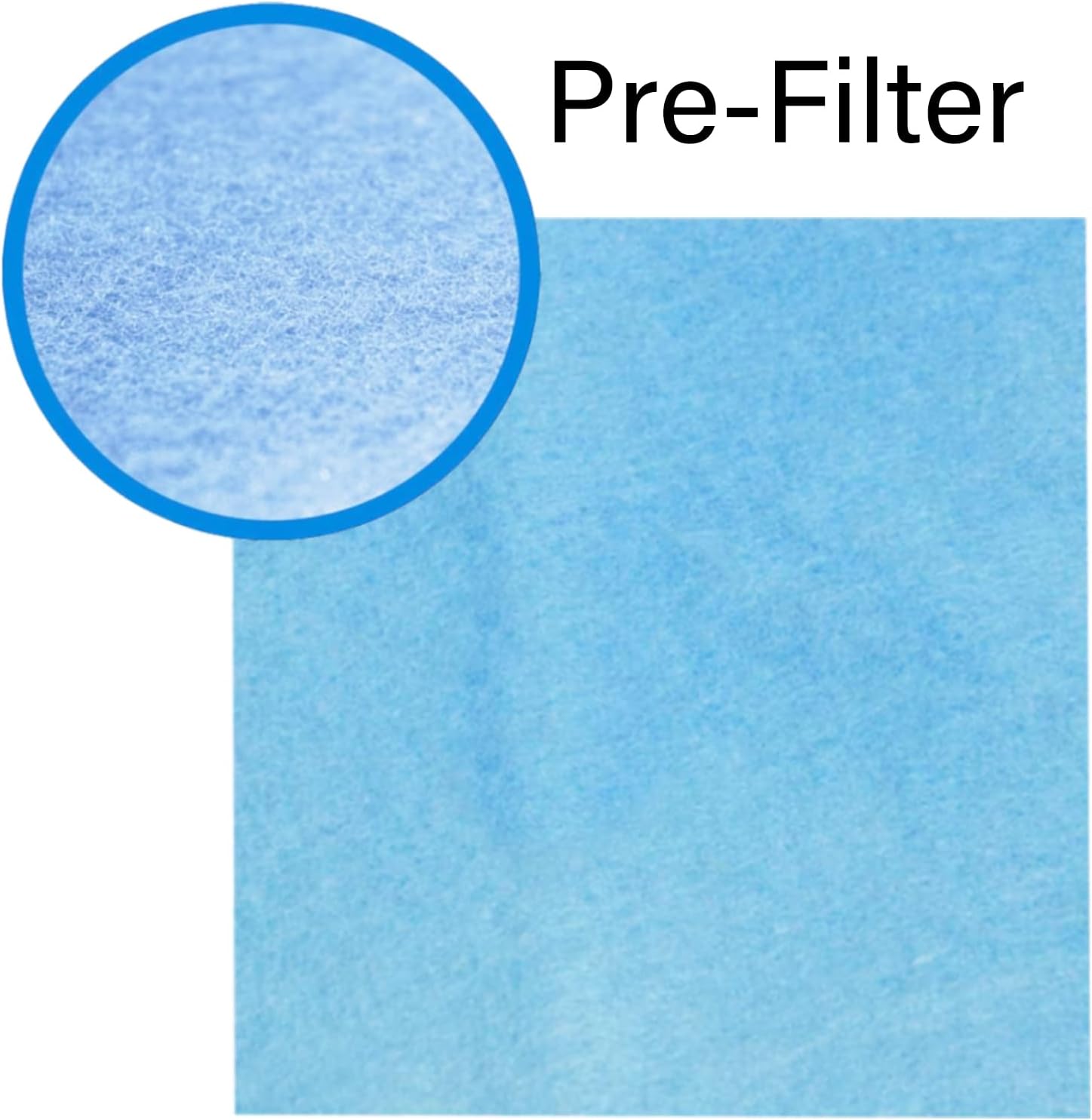 RFM80 Replacement Filter for Oransi Max Air Purifier (Model OVHM80), 3 in 1, 2 Pack H13 Ture Max v-HEPA filter + 2 Pack Activated carbon filter + 4 Pack Pre-Filter