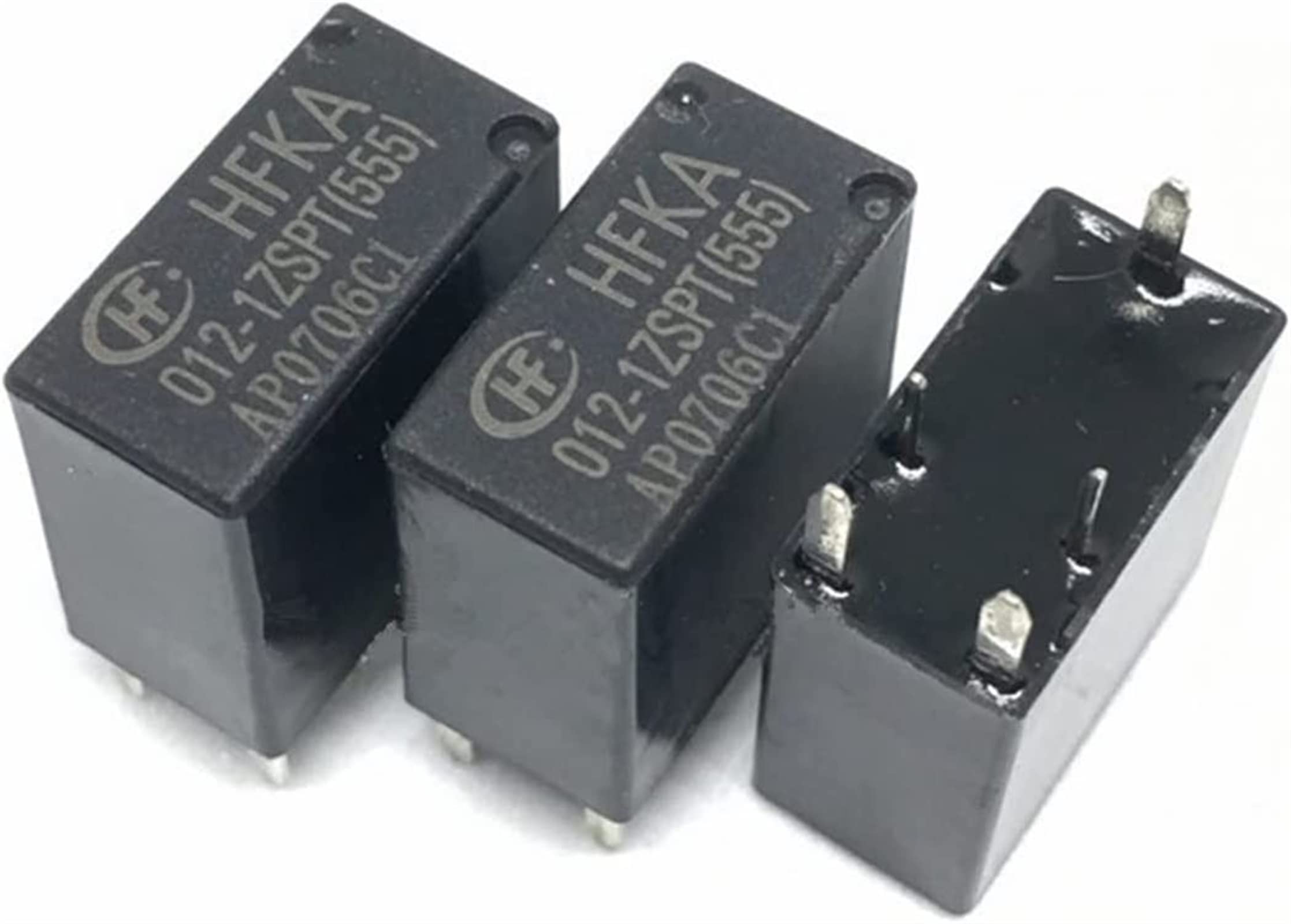 LKPEHTAGN Relay 10Pcs HFKF-012-1ZSPT DC12V Automotive