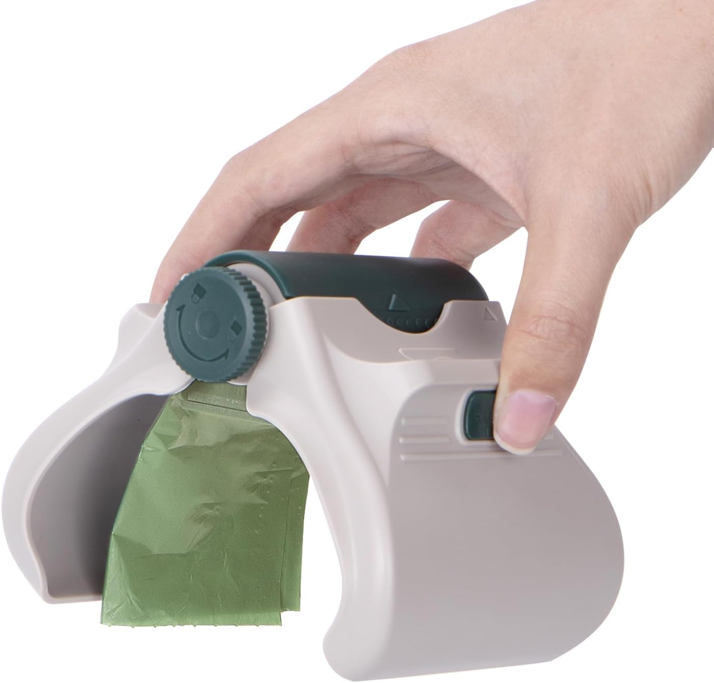 Dog Pooper Scooper With Long Handle, 23.6"/60cm Easy Squeeze