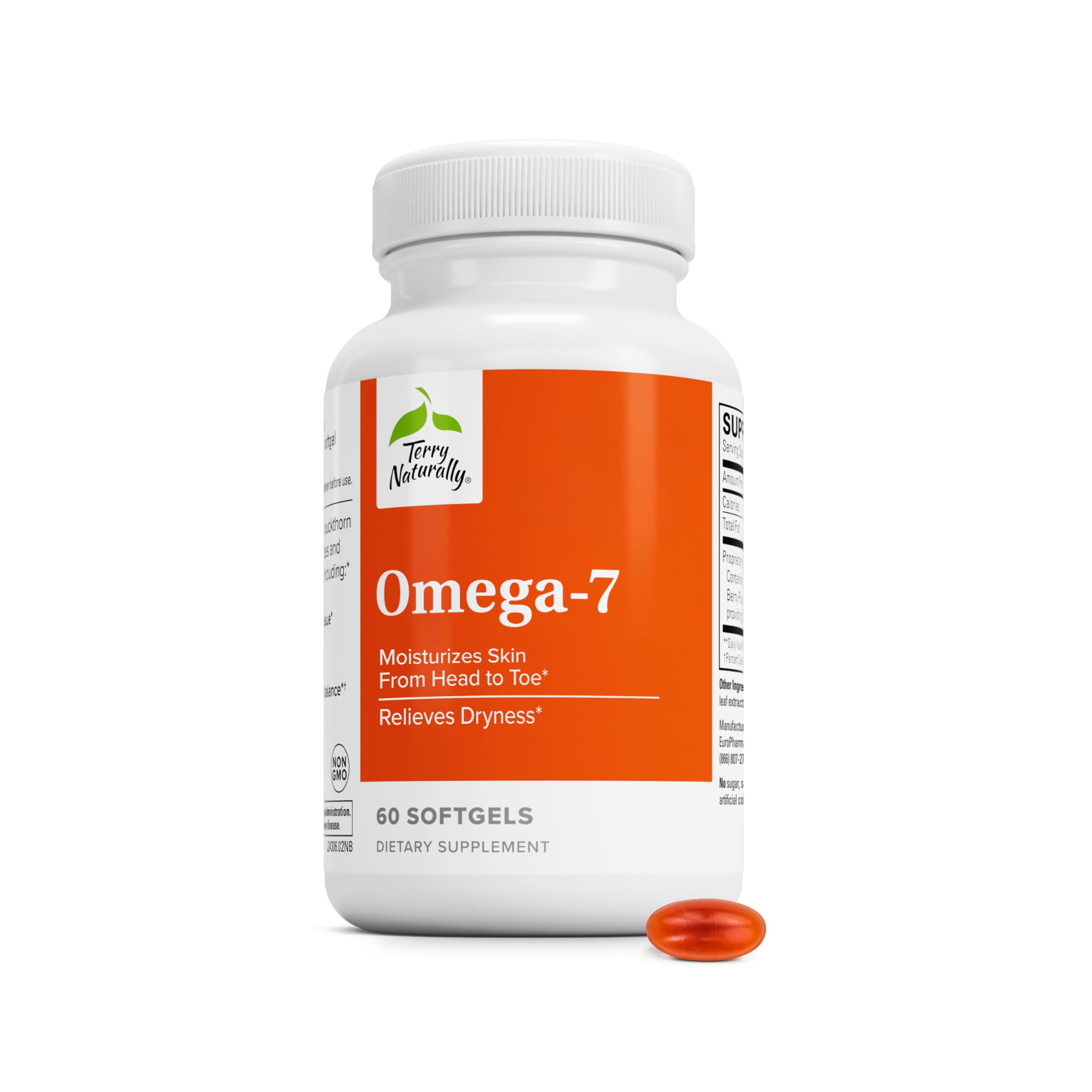 Terry Naturally Omega - Skin Hydration, Eye Moisture - 60 Count