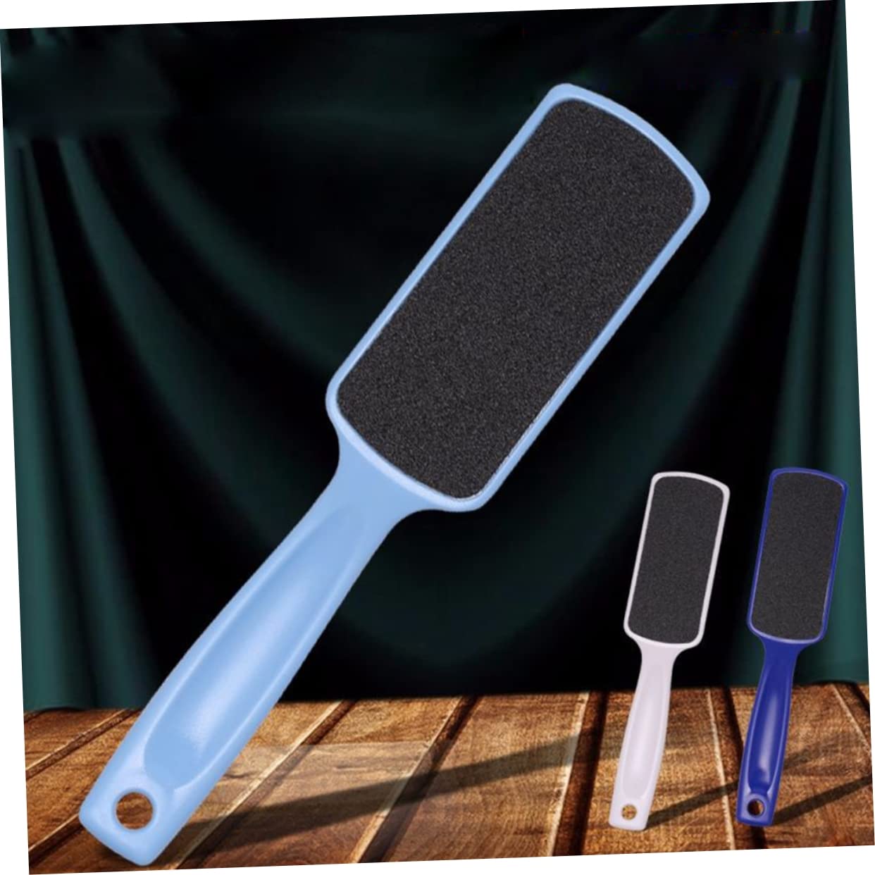 Beatifufu Foot Double-Sided Pedicure File Pumice Stone for Dead Skin Exfoliating Tool for Feet Hands Natural Abrasive Random