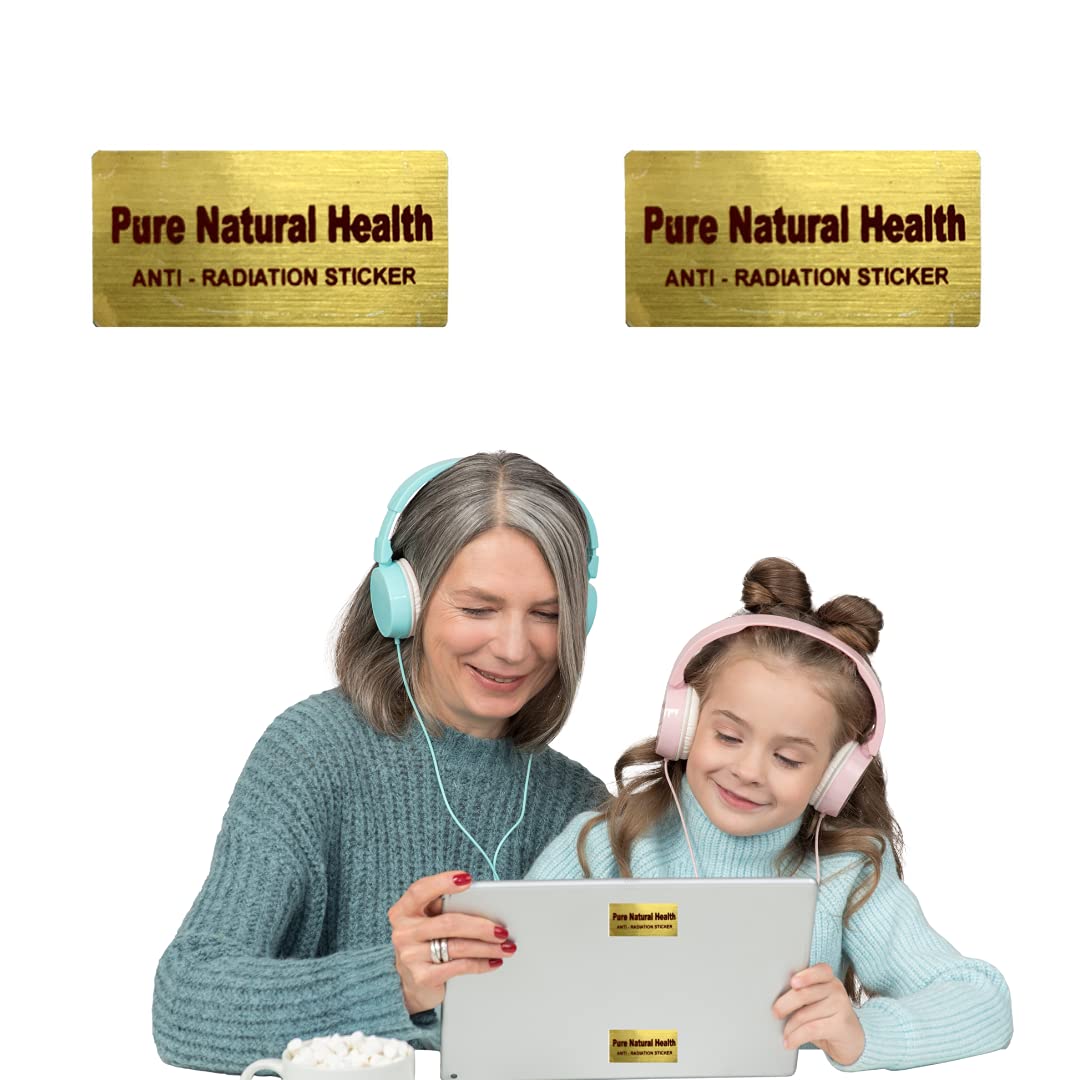 Pure Natural Health Anti Radiation Chip for Protection from Cell Phones, IPad, laptops or Computers; EMF Patch Sticker for Shielding and Protection (for IPad (Pack of 2))-image-18