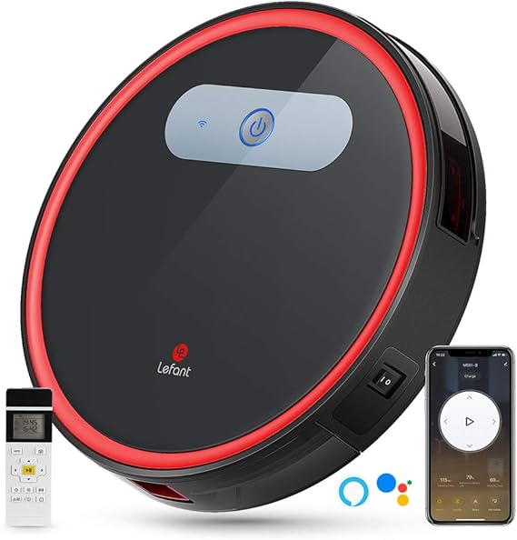 Lefant Robot Vacuum, Robotic Vacuum Cleaner WiFi