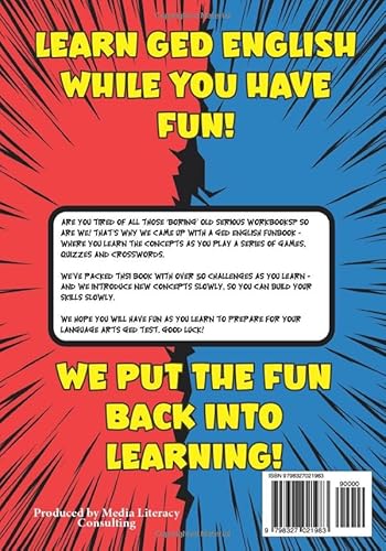 Independently Published Meade, Mr Paul Ged English Language Arts Funbook: Practical Language Skills Ged Workbook thumb #1