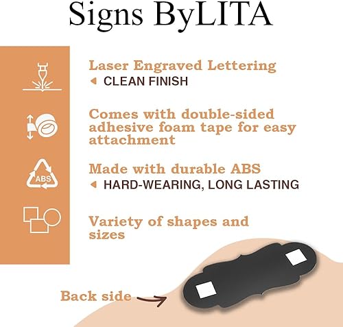 Miniatura 8 de Signs ByLITA Designer No Trespassing Private Property - Letrero de pared o puerta  Material duradero y fácil instalación  Señal de seguridad para