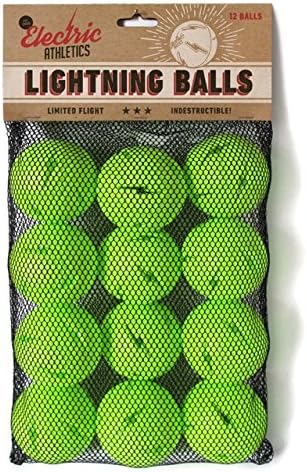 Lightning Ball Training Baseball, Green (12 Pack)