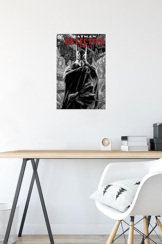 Miniatura 15 de Trends International DC Comics Batman - Póster de Batman Detective Comics #821 Versión enmarcada Barnwood