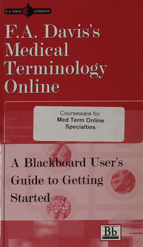 Buy F.A. DAVIS'S MEDICAL TERMINOLOGY ONLINE COURSE Book Online at Low