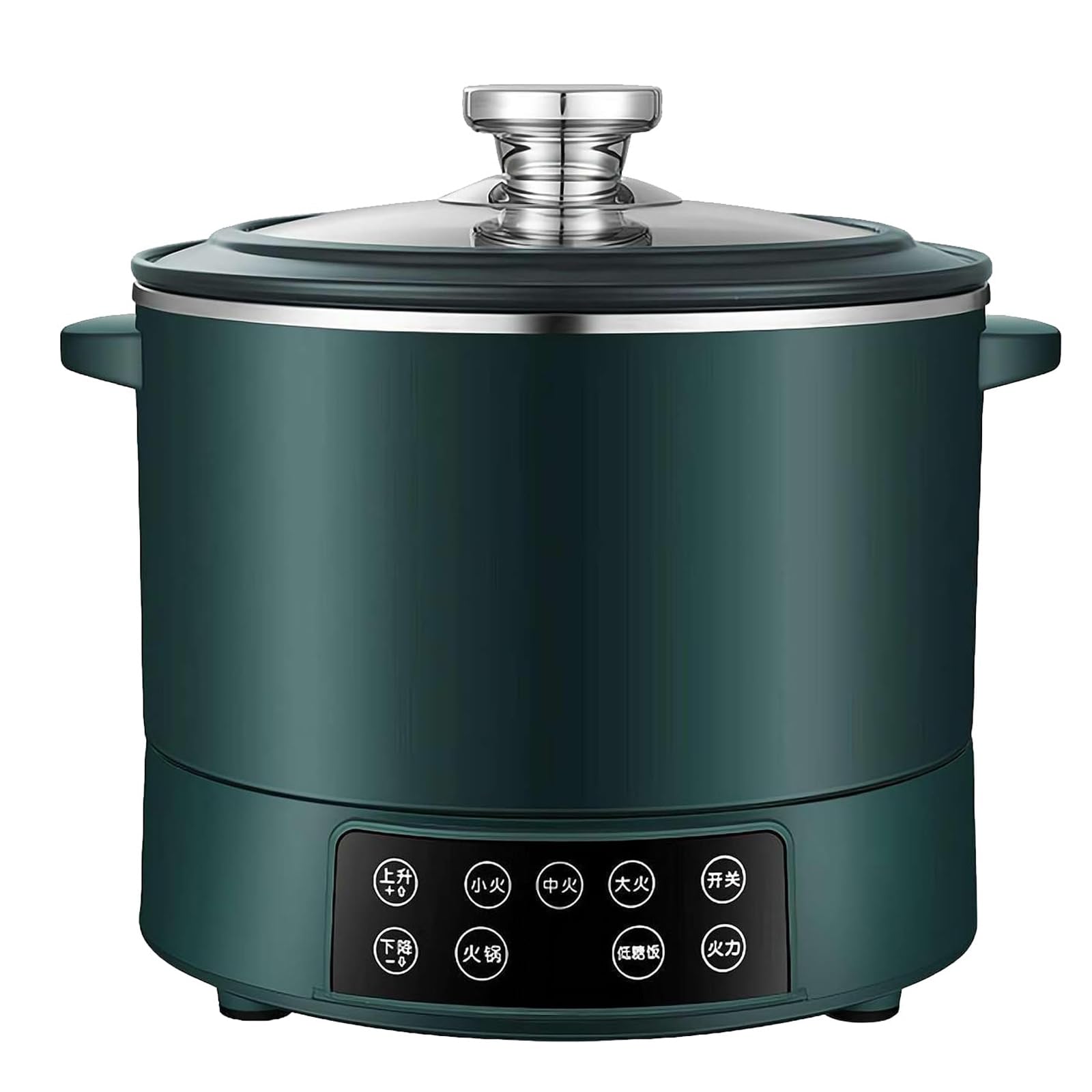 Cuociriso a basso contenuto di zucchero, vaporiera per riso da 3 litri con controllo touch intelligente e timer di ritardo 12 ore, per diete sane e uso familiare