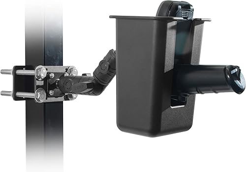 iBOLT Escáner de código de barras XL IncrediBOLT 360 Montaje de pilar para montacargas para vehículos de almacén, gestión de inventario y manejo de