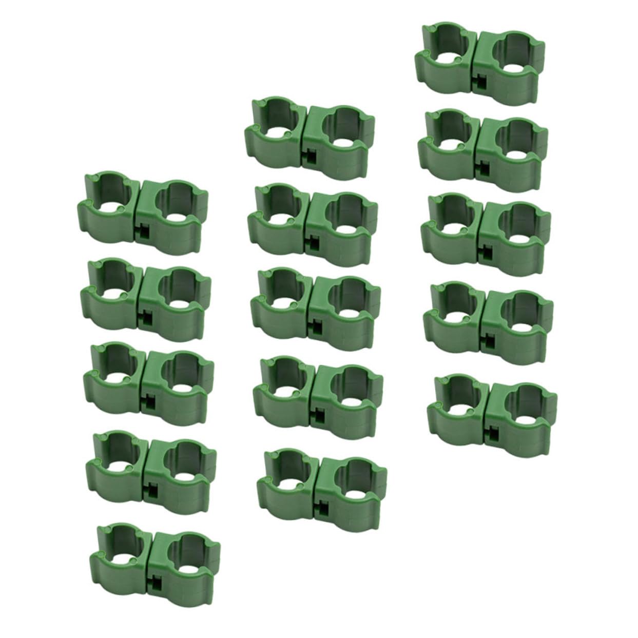 TOYANDONA 3 Sätze Pflanzenverbindungsclips Verstellbare Klammern Für Pflanzenstützen Robuste Und Langlebige Verbinder Für Pflanzenrankhilfen Zu Bedienen Für Gartenarbeiten 50 Stück * 3