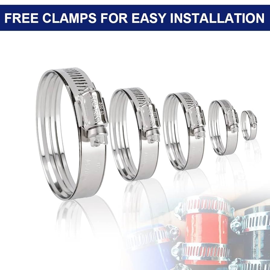 Amazon.com: PIT66 Silicone Radiator Hose Kit Compatible with