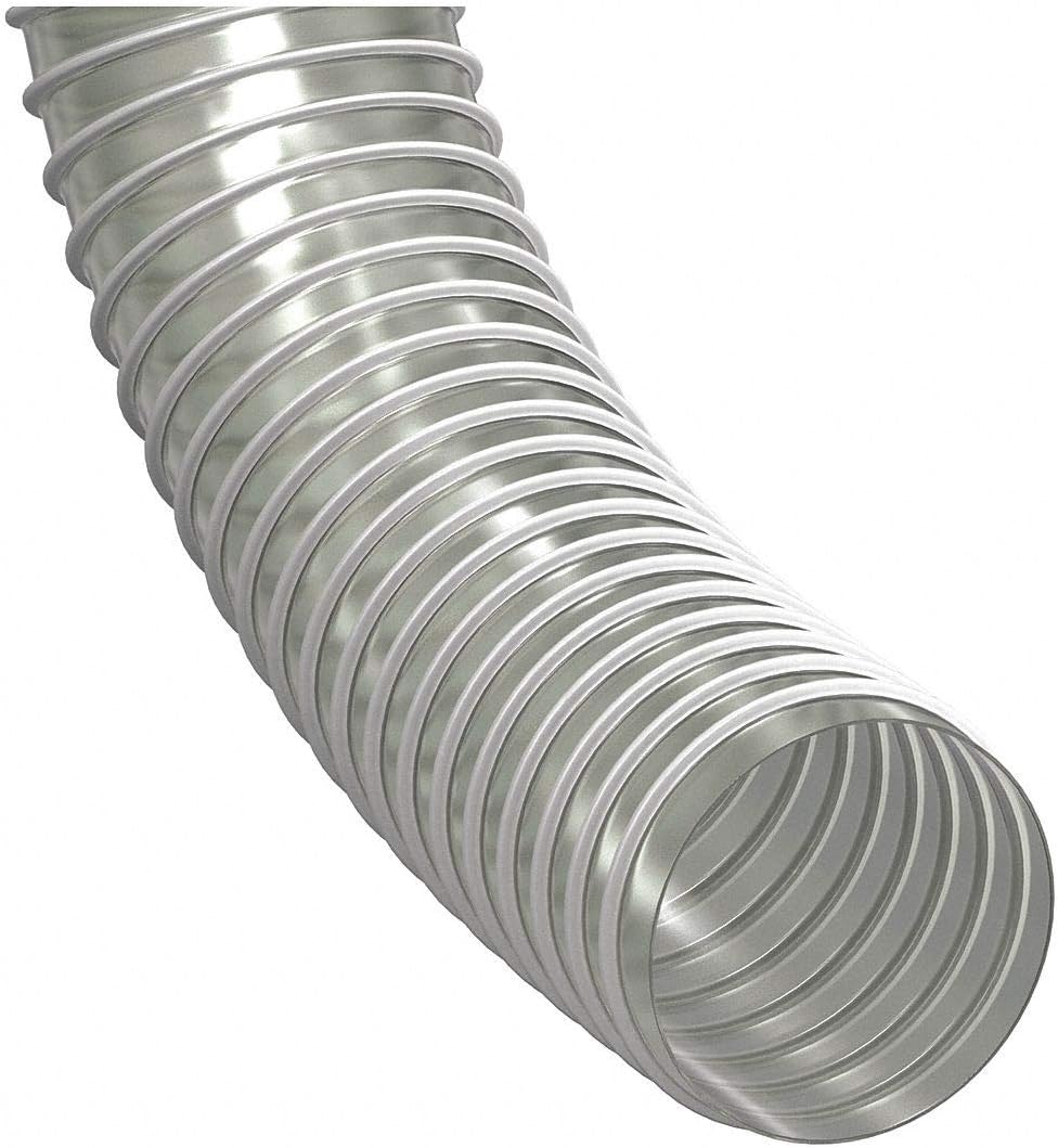 Hi Tech Duravent - 0338-0150-0001 - Industrial Ducting Hose: 1 1/2 in Hose Inside Dia., 25 ft Hose Lg, 10 psi, 1.5 in