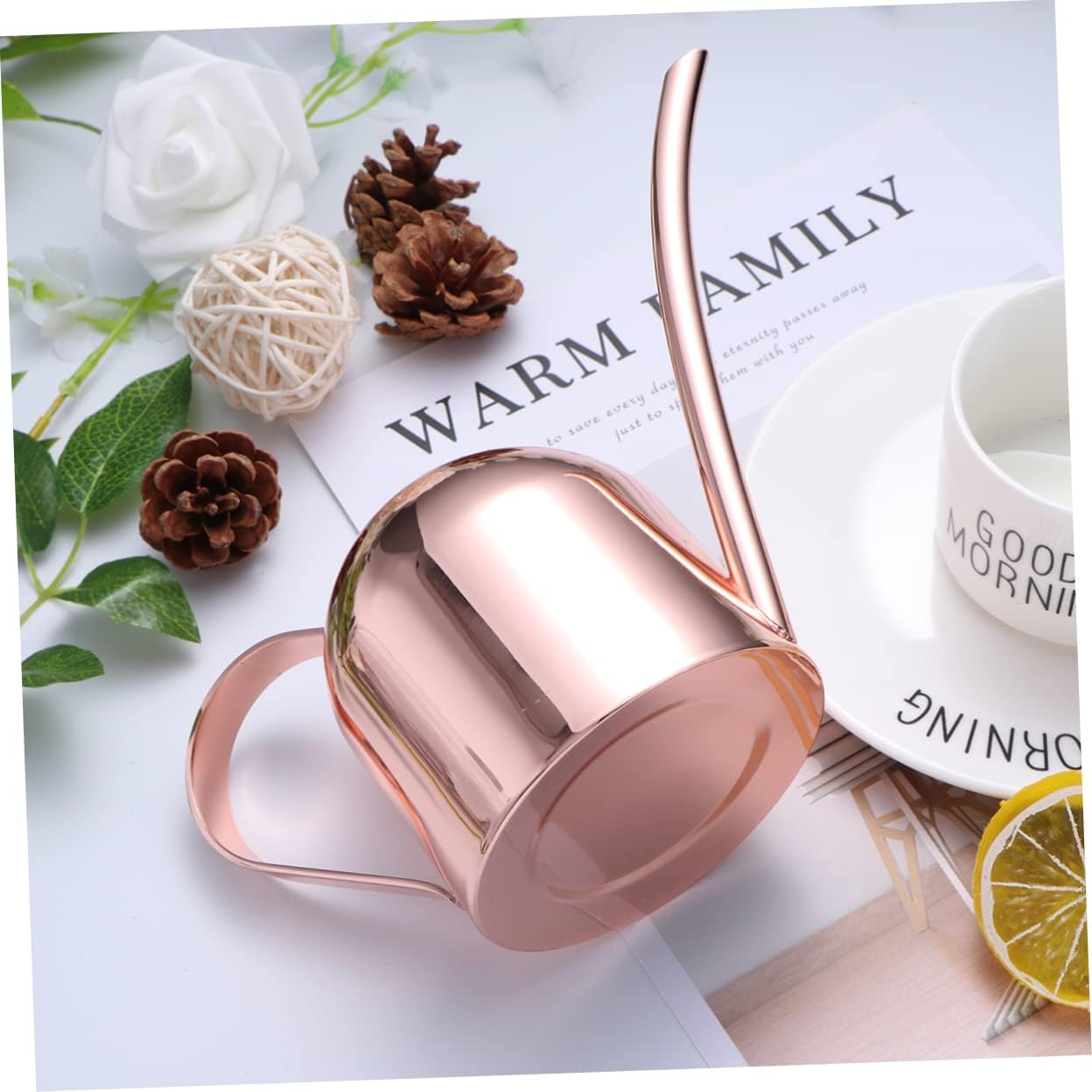 Watering can,Decorate Water Bottle Watering Can Indoor Outdoor Watering Can Sprinkling Watering Can Plant Mister Watering Can for Indoor Plants Spout Spray Bottle Small Watering Can Sprinkler(Golden)