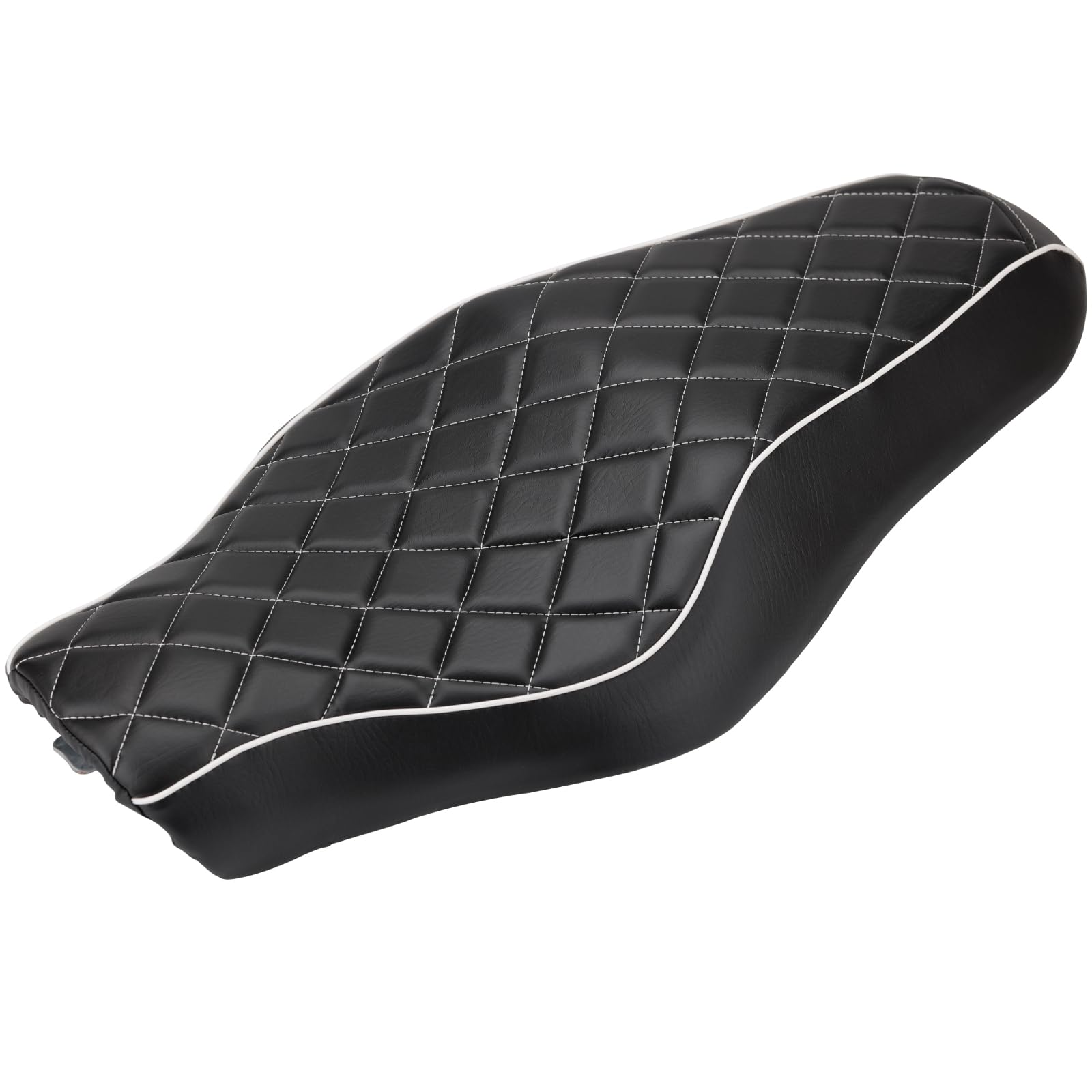 LKV Sedile passeggero per moto 2 posti compatibile Harley Sportster 883 1200 2005-2019 Iron XL 883 2009-2023 48 72 Custom Diamond