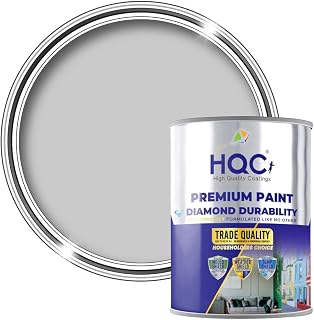 Weather Shield Dove Grey Smooth Masonry Paint | 1L in 30+ Colours | Storm Proof, Scrub Resistance | Weatherproof Technology Designed with Acrylic Resin for Ultimate Protection