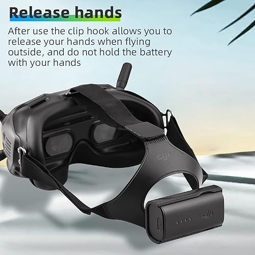 Miniatura 3 de Battery Holder Clip for DJI FPV Goggles v2 / Avata Goggles 2 Battery Bracket Clip Fixing Case for DJI FPV Avata Accessories
