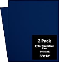 Vista 106 de Kydex Sheets - Solid Color DIY Kit for Crafting Holsters, Sheaths, and Mag Pouches - (8x8, 8x12, 12x12), Premium Thermoform Sheets - Thick, Durable