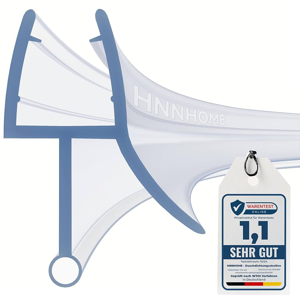 Guarnizione Gomma Pre-curvata Per Porte Vetro | 870 Mm Per Spessori 4-6 Mm | Impermeabile E Facile Da Installare - Foto 3