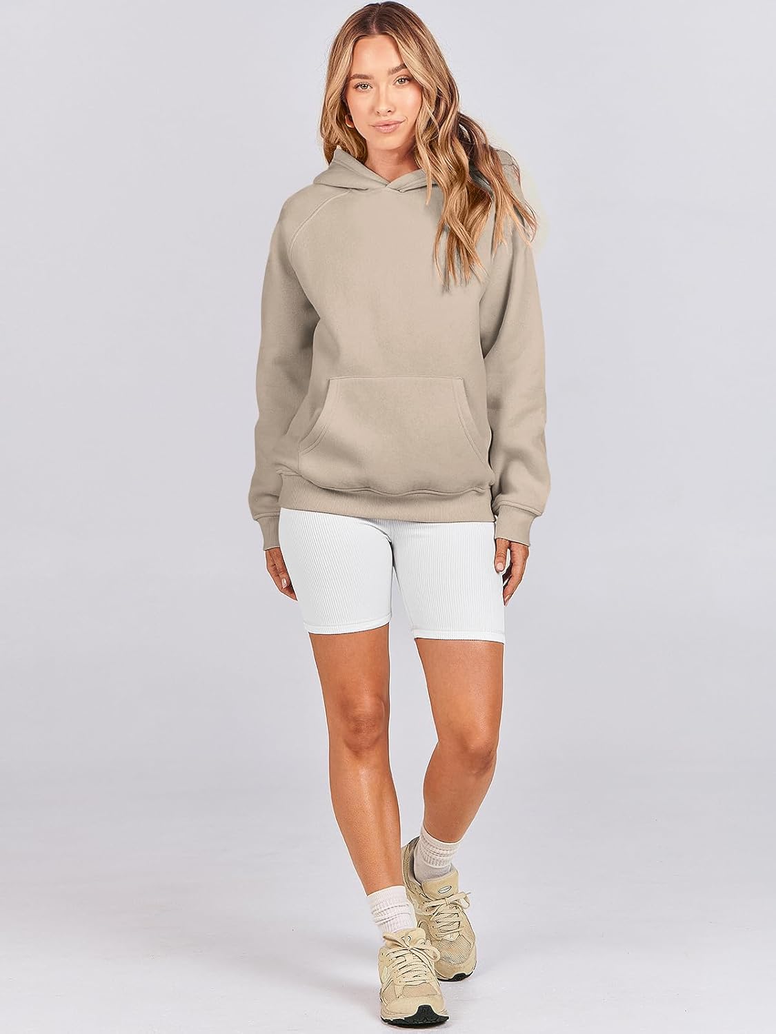 ANRABESS Women Hoodies Oversized Fleece Long Sleeve Comfy Casual Basic Pullover Sweatshirts 2025 Fall Outfits Y2K Clothes - Image 6