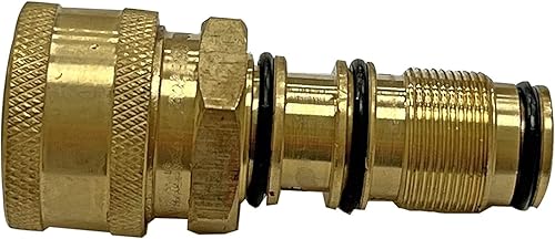 Miniatura 5 de Simpson Cleaning 7110331 - Kit de salida de agua de repuesto para bombas de hidrolavadora AAA, color dorado