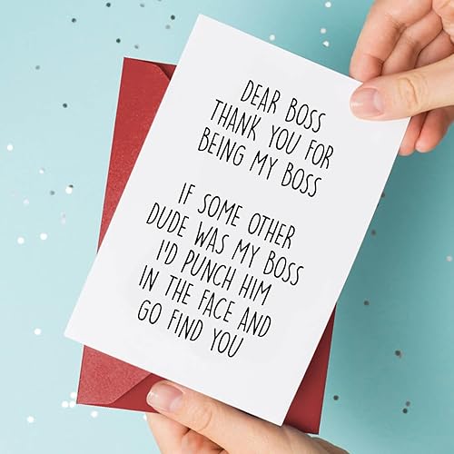 Miniatura 4 de Regalos para el día del jefe para hombres, regalos para mujer jefa, regalos del día del jefe para mujeres, tarjeta del día del jefe, regalos de