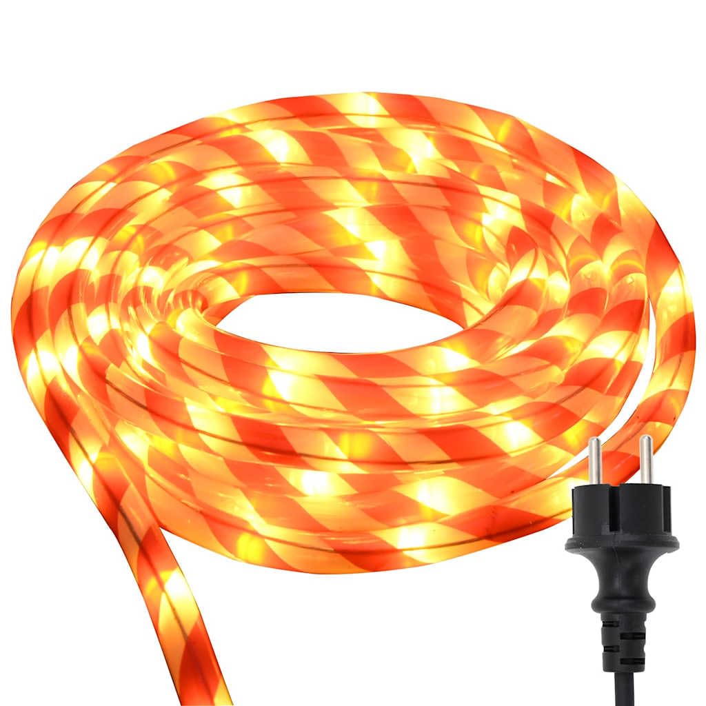 LED Lichtschlauch 50m für Außen & Innen - 1200 LEDs Warmweiß, Flexibler Leuchtschlauch für Garten, Terrasse & Weihnachten - 92W IP44 Schutzart