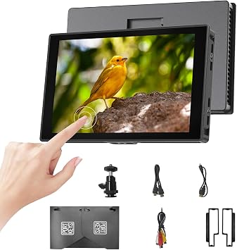 Portkeys HD7T 1000nit Ultra Bright Camera Monitor with Anti-Glare Matte Display 7 Inch Sunlight Visible Touch Screen HDMI 4K Input 3D LUT Video Assist