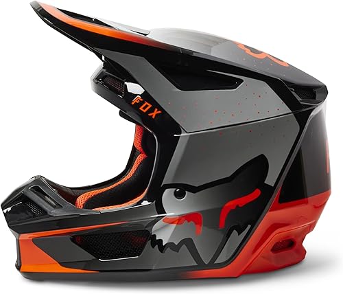 Miniatura 3 de Fox Racing V2 Casco de motocross, VIZEN Flo naranja, talla S