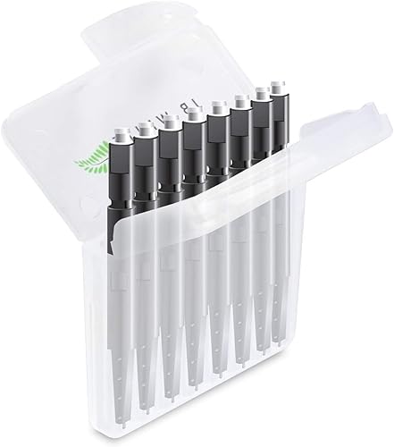 JB White 8 filtros de cera para audífonos Filtros de repuesto compatibles con protección de cera Widex Nanocare Oticon ProWax MiniFit Protectores