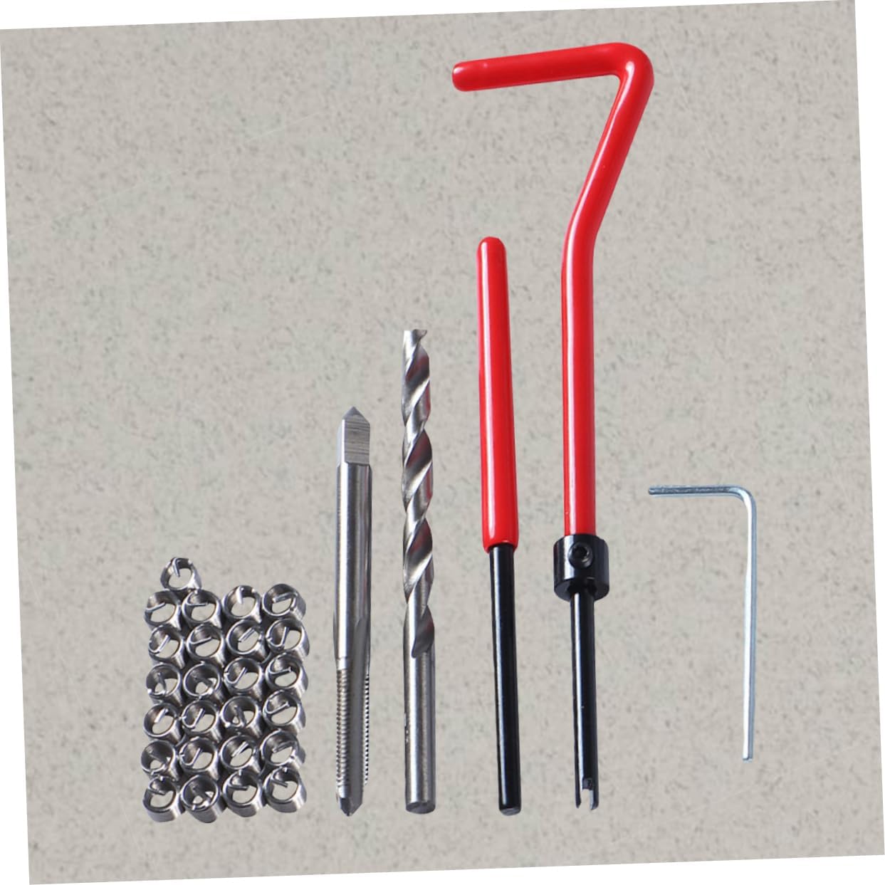 30pcs Full Helicoil Thread Repair Kit Insert Installation Tool Tread Repair Kit