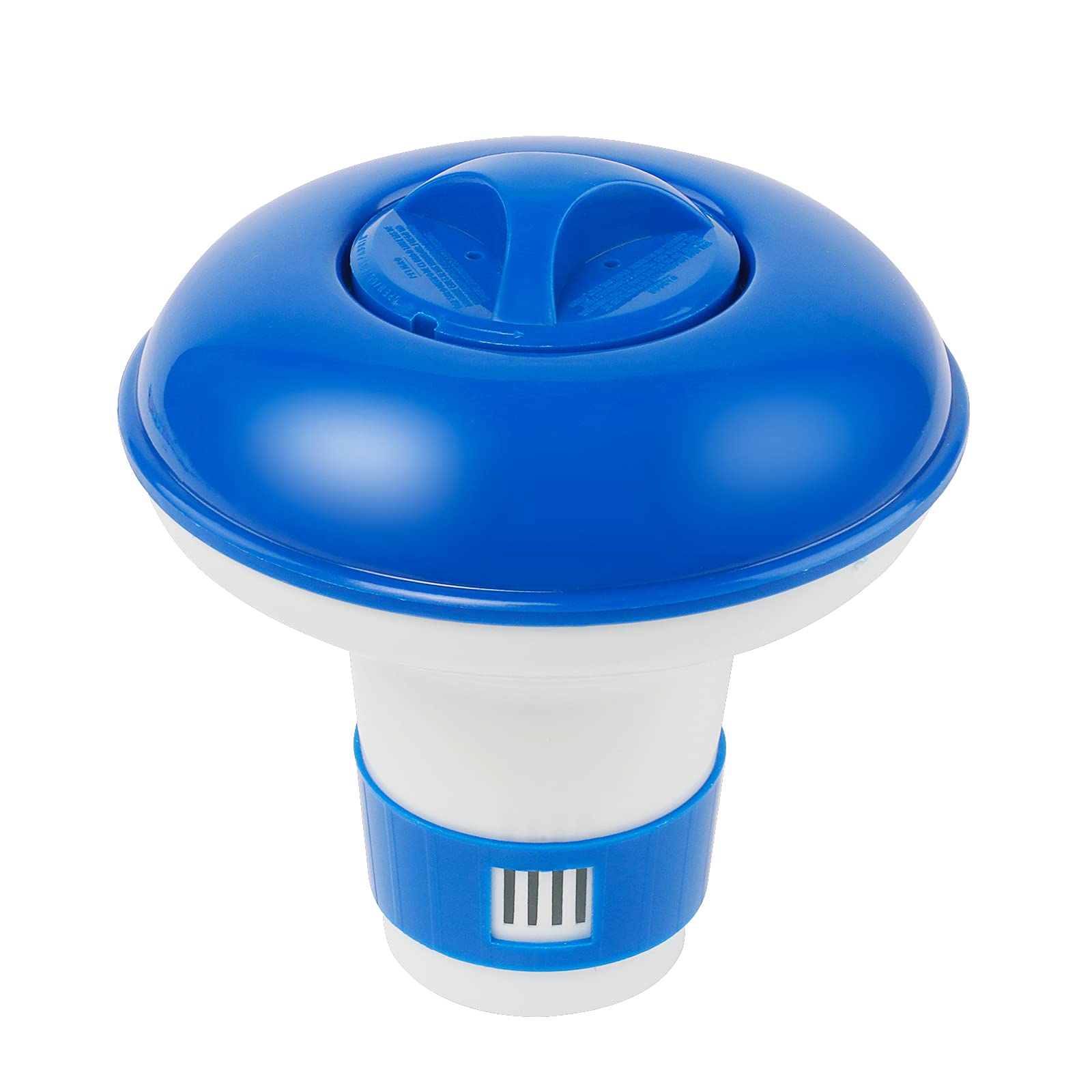 5 Inch Removable Floating Tablets Dispenser for Hot Tub & Pool Chemicals, Adjustable Chlorine Tablets Granules Floater