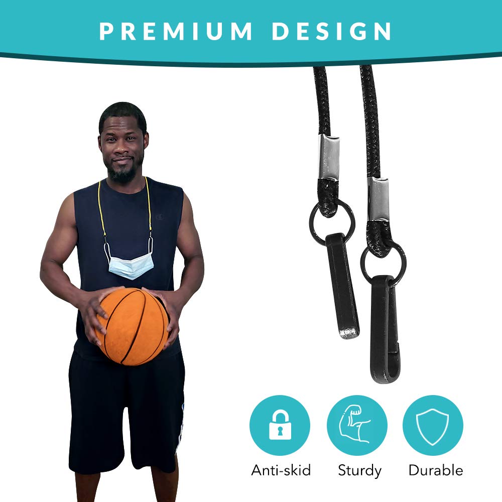 Face Mask Lanyard Set - Keep Masks Safe & Accessible -2
