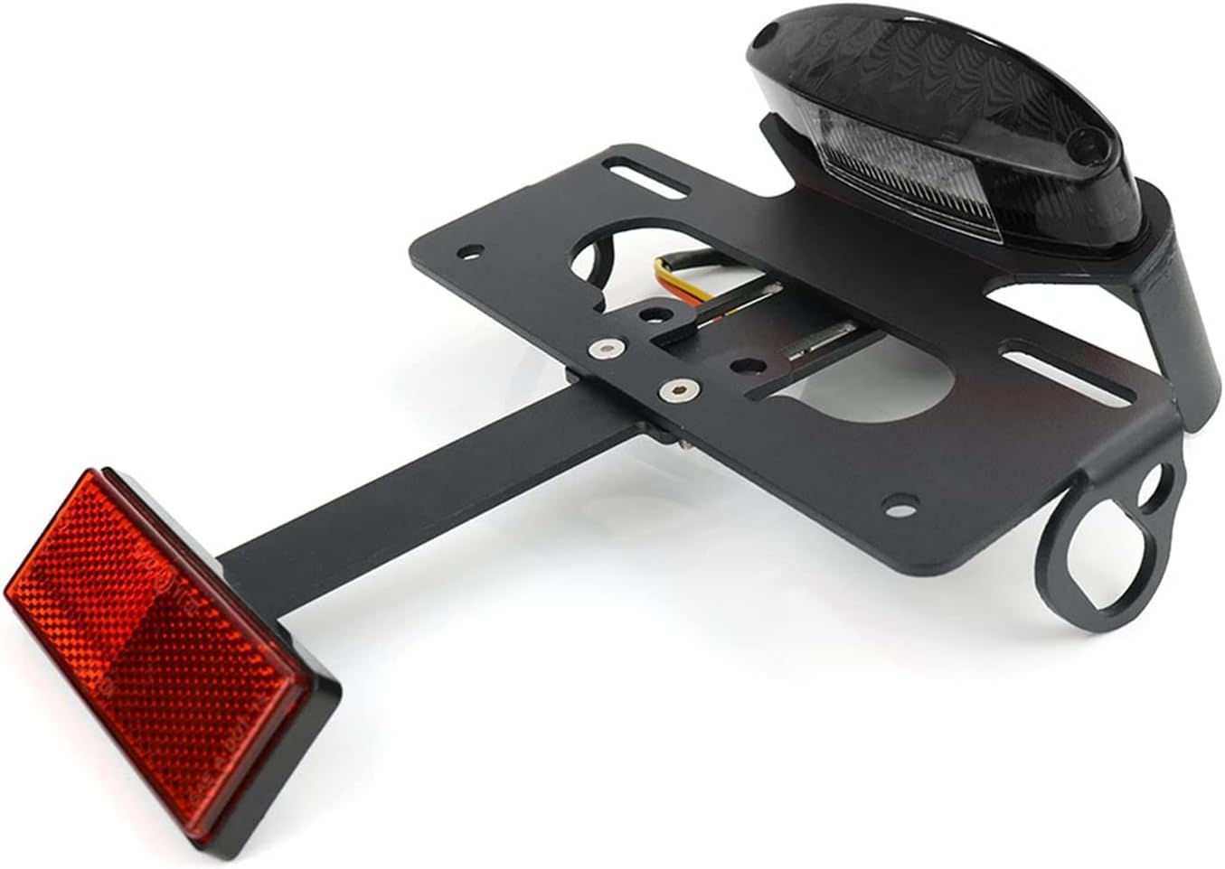 Rear License Plate Frame Holder Bracket Compatible with CMX500 Rebel 2017 2018 2019 Motorcycle Tail Tidy Fender(Clear)