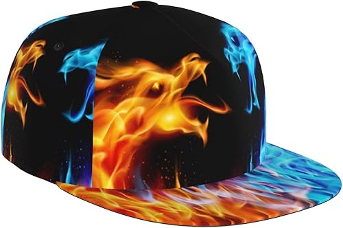 Supdreamc Gorra de béisbol unisex para adultos, gorra de camionero con cierre de presión